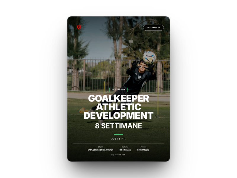 Goalkeeper Athletic Development