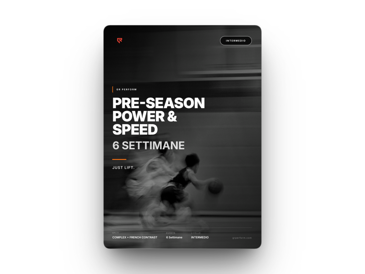 Pre Season Power & Speed