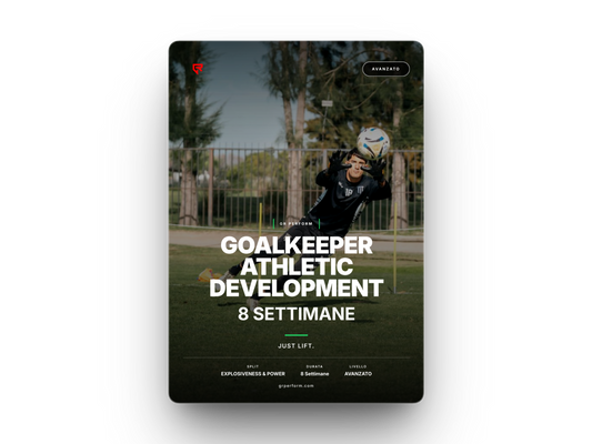 Goalkeeper Athletic Development — Avanzato